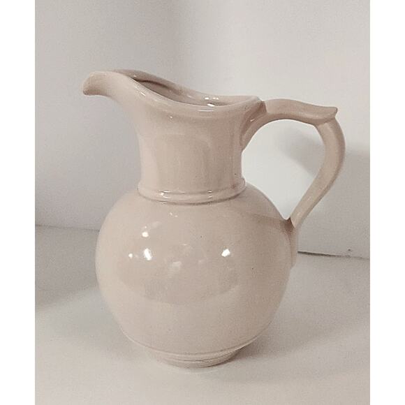 Vintage USA Pottery Pink Pitcher #7541 Mid-Century Modern Vase - Glazed Ceramic - Picture 1 of 8
